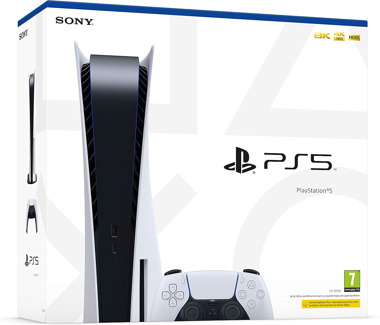 Sony Playstation 5 Disc Edition Console.